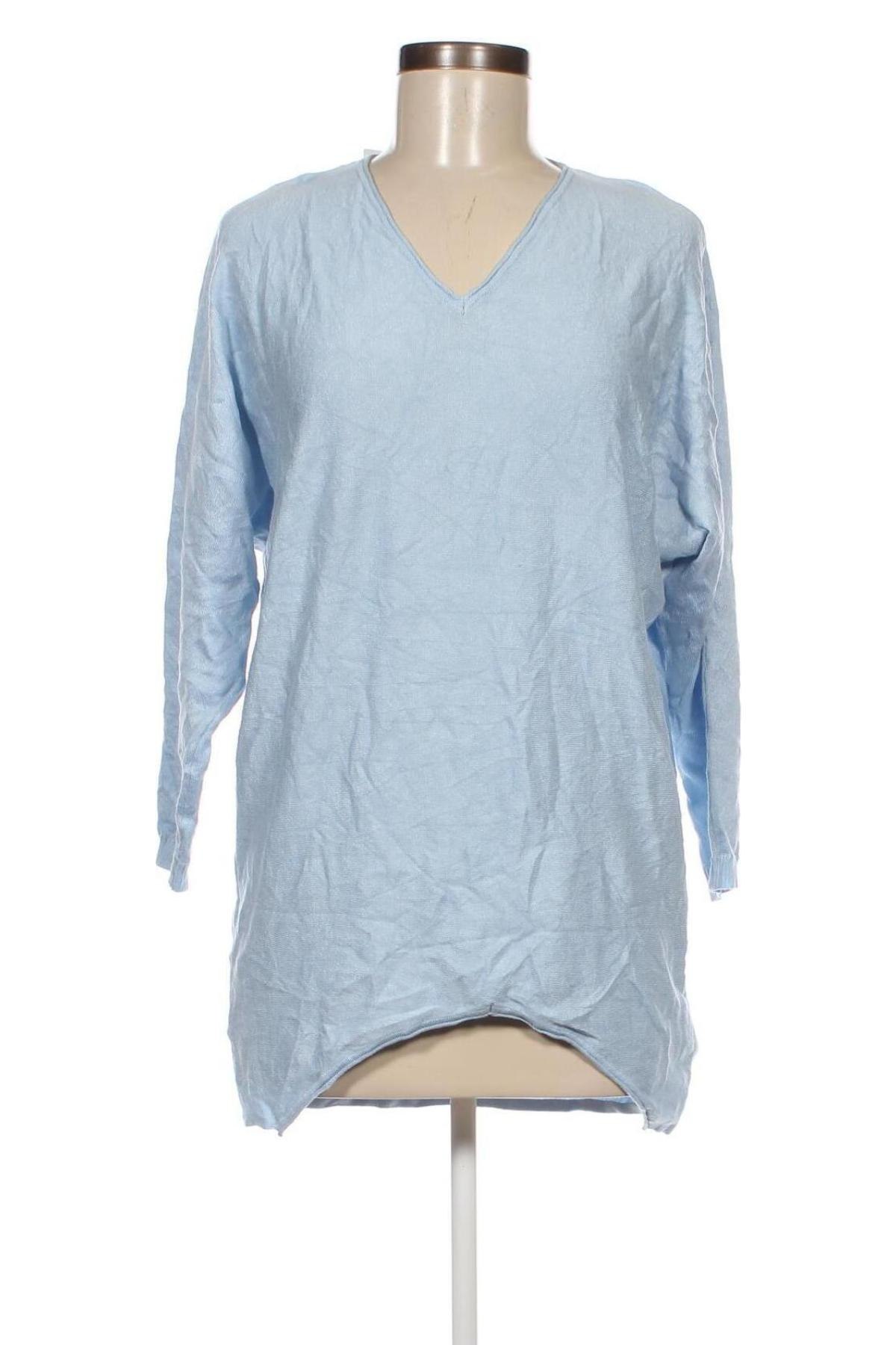 Γυναικείο πουλόβερ Suzy Shier, Μέγεθος M, Χρώμα Μπλέ, Τιμή 5,38 €