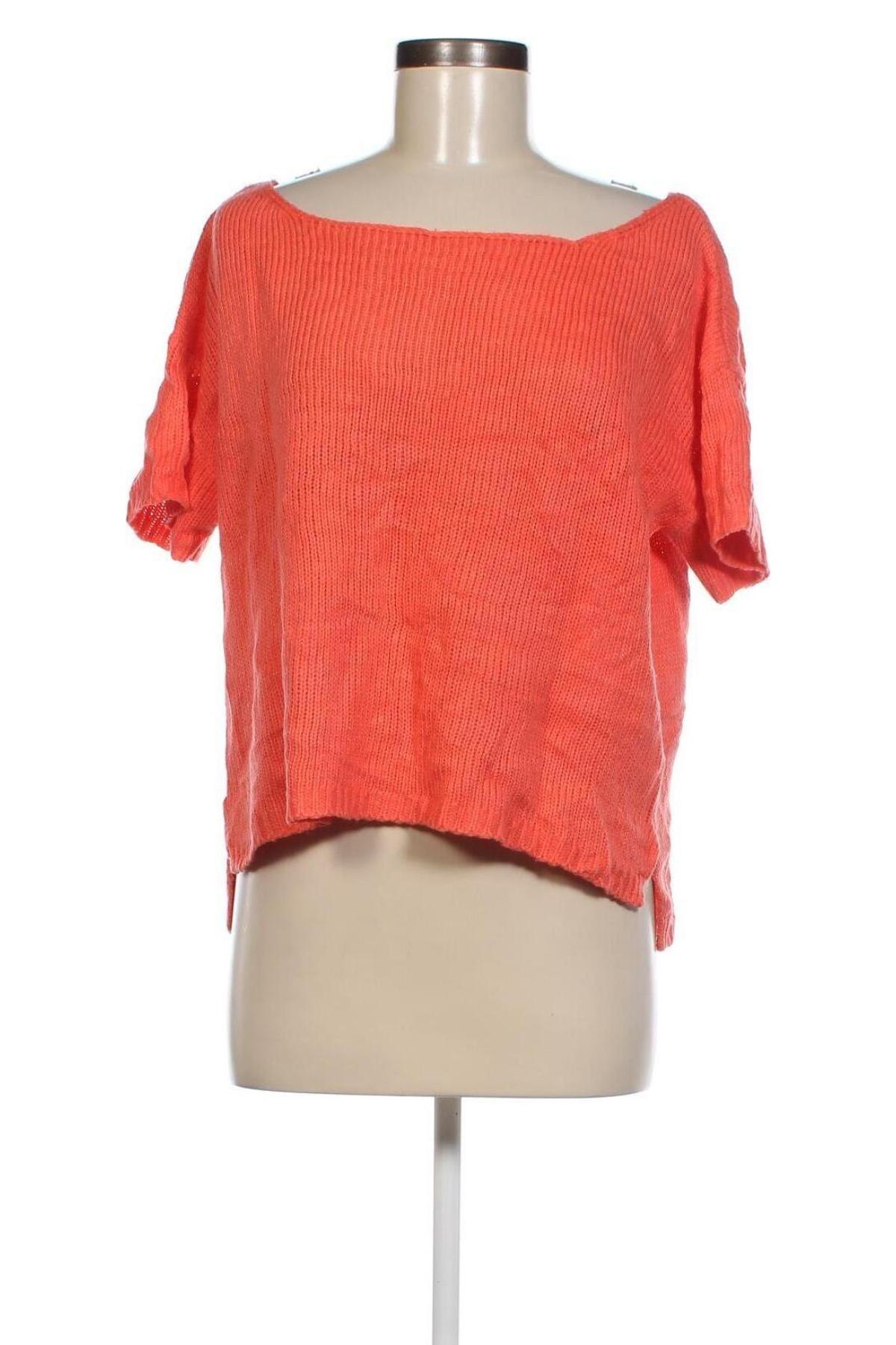 Дамски пуловер Tex, Размер L, Цвят Оранжев, Цена 6,38 лв.
