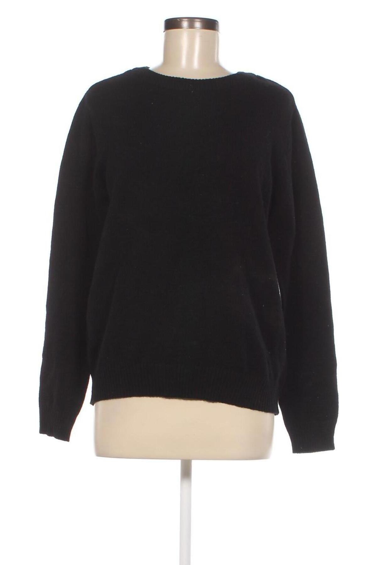 Дамски пуловер VILA, Размер M, Цвят Черен, Цена 14,04 лв.