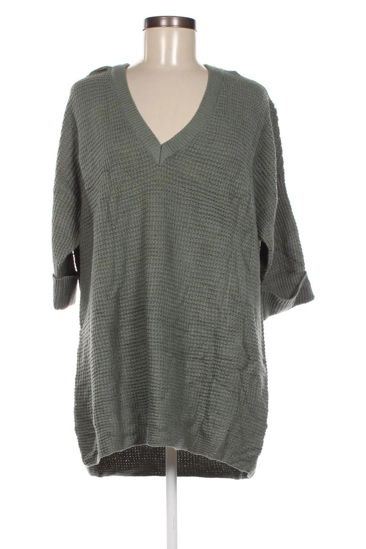 Дамски пуловер Vero Moda, Размер M, Цвят Зелен, Цена 5,80 лв.