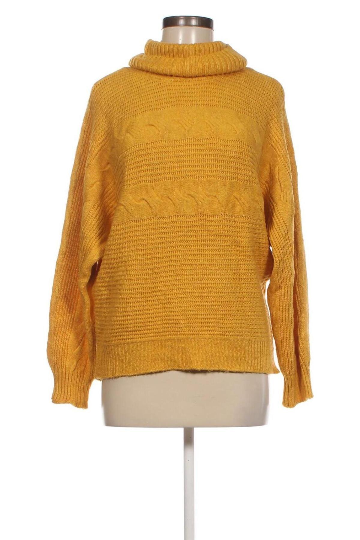 Дамски пуловер Yessica, Размер M, Цвят Жълт, Цена 29,00 лв.
