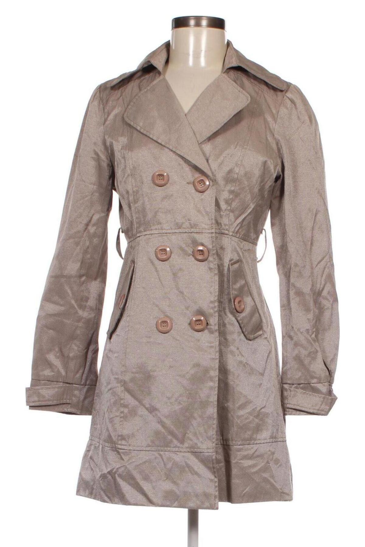 Damen Trench Coat Vera Lucci, Größe M, Farbe Beige, Preis € 8,68