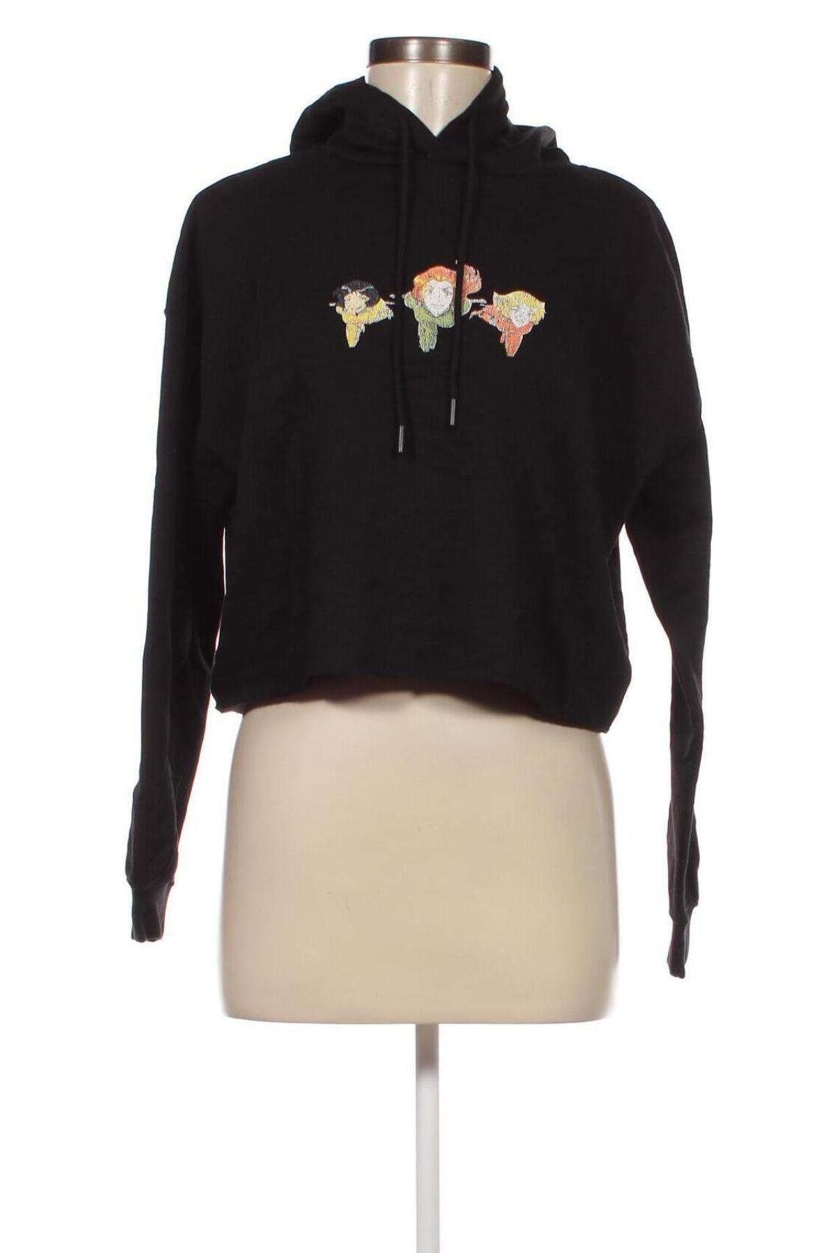 Damen Sweatshirt Jennyfer, Größe M, Farbe Schwarz, Preis 3,83 €
