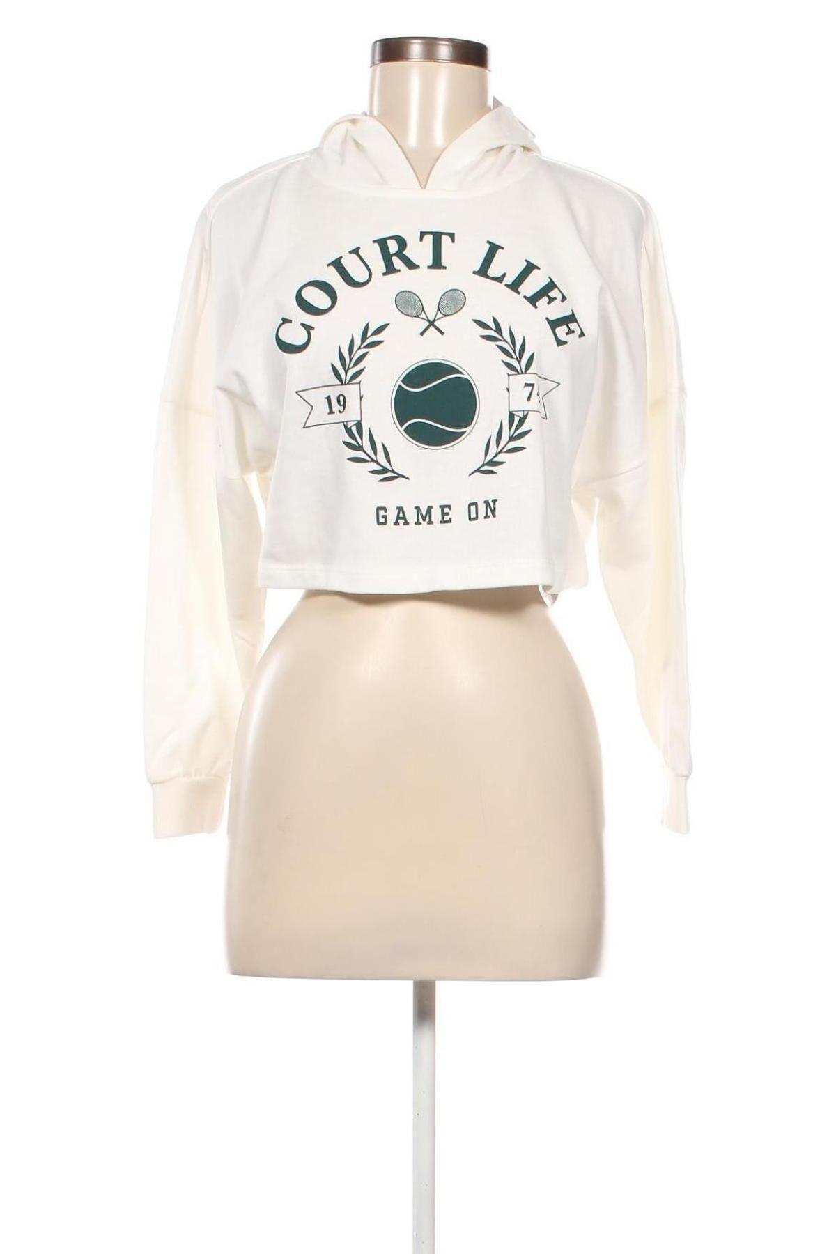 Γυναικείο φούτερ ONLY, Μέγεθος XXS, Χρώμα Λευκό, Τιμή 20,62 €
