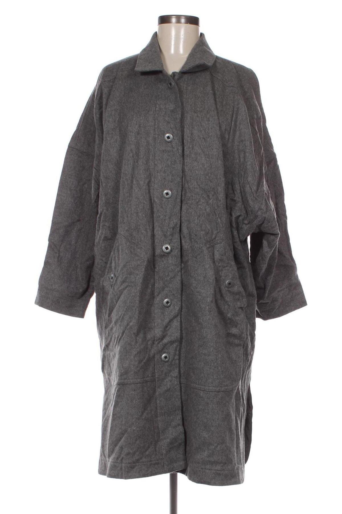 Palton de femei, Mărime L, Culoare Gri, Preț 123,19 Lei
