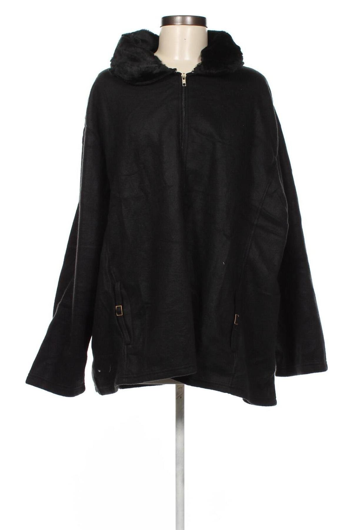 Γυναικείο παλτό, Μέγεθος 3XL, Χρώμα Μαύρο, Τιμή 13,80 €