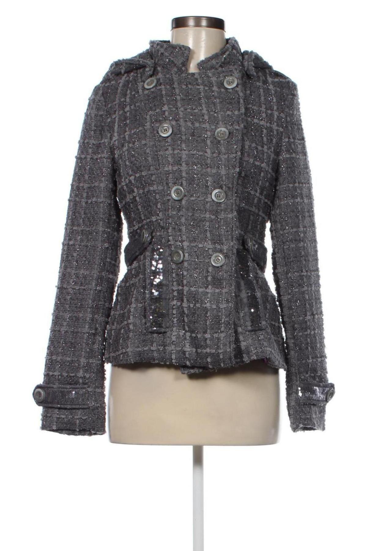 Γυναικείο παλτό BKE, Μέγεθος M, Χρώμα Γκρί, Τιμή 6,53 €