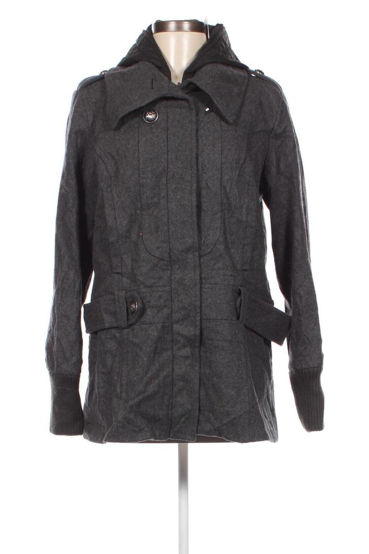 Γυναικείο παλτό Buffalo, Μέγεθος M, Χρώμα Γκρί, Τιμή 10,30 €