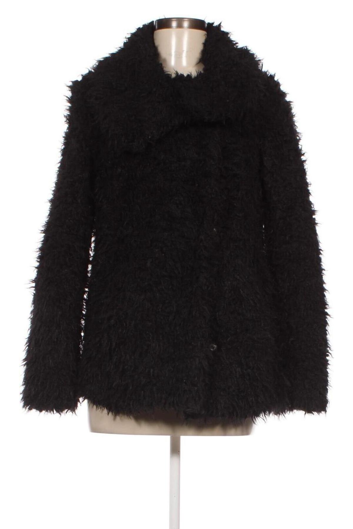 Dámský kabát  C&A, Velikost XS, Barva Černá, Cena  136,00 Kč