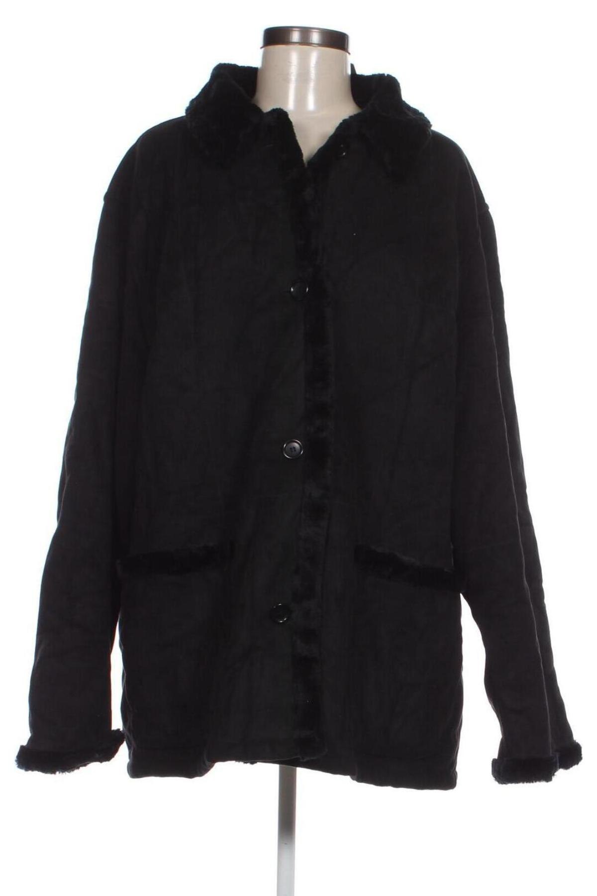Palton de femei Clarina Collection, Mărime XXL, Culoare Negru, Preț 35,20 Lei