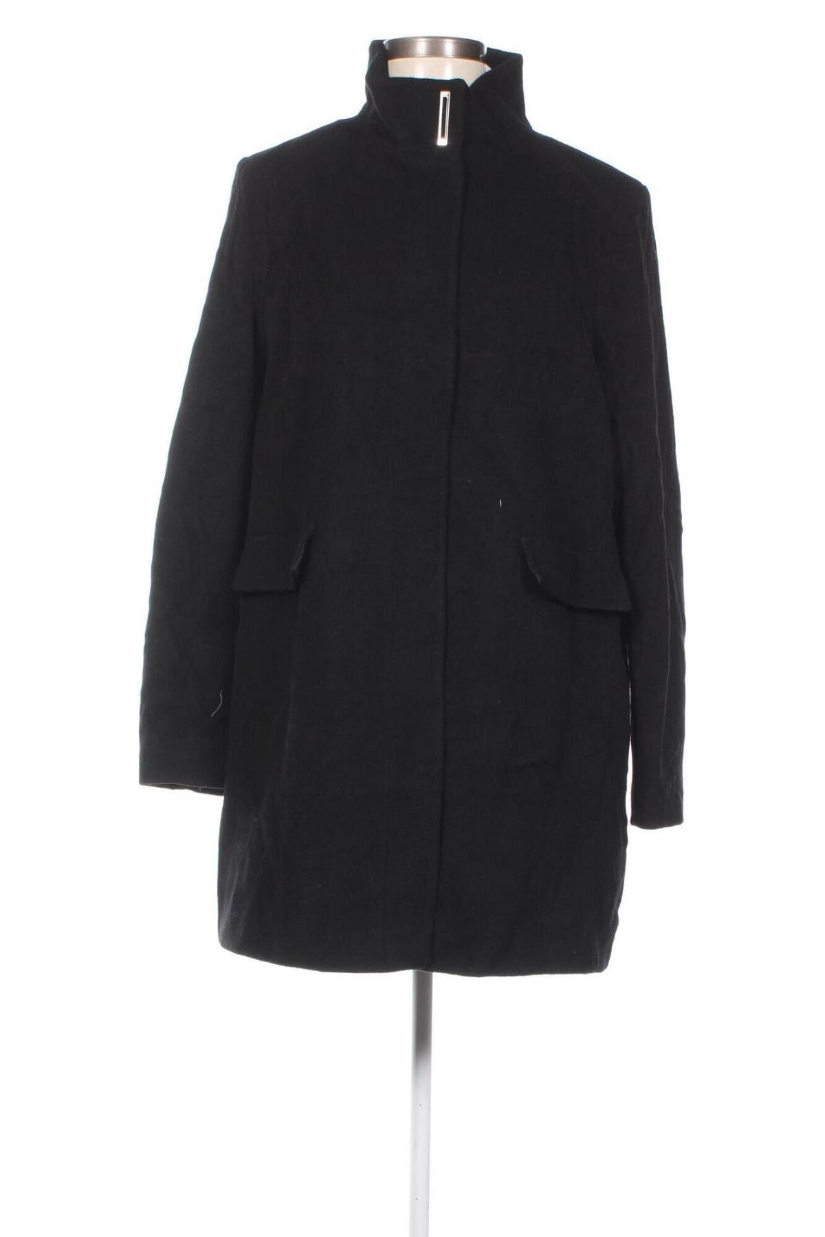 Дамско палто Daniel Hechter, Размер M, Цвят Черен, Цена 195,65 лв.