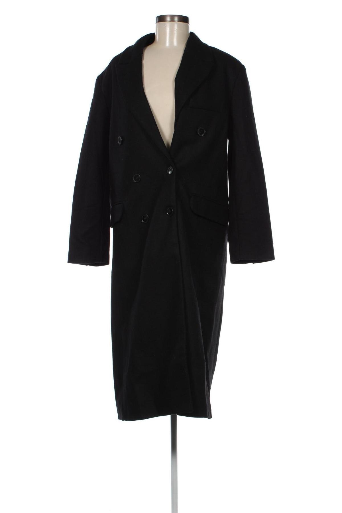 Γυναικείο παλτό Edited, Μέγεθος S, Χρώμα Μαύρο, Τιμή 64,77 €