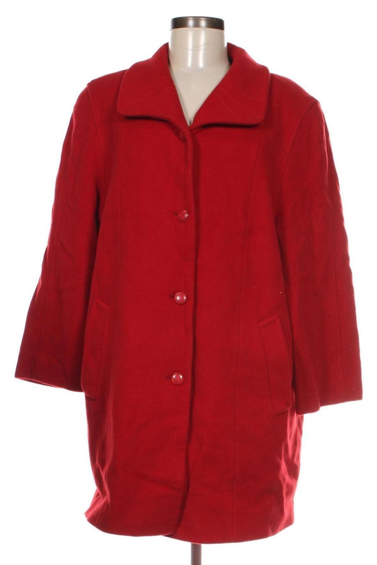 Női kabát Erich Fend, Méret XL, Szín Piros, Ár 8 182 Ft