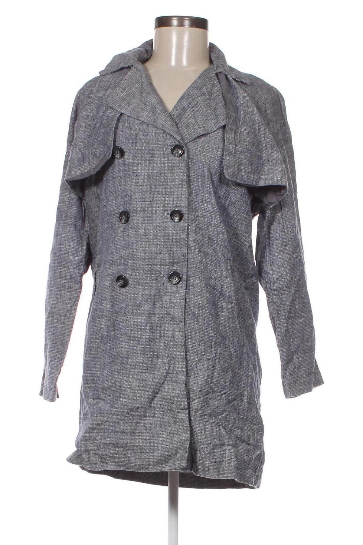 Γυναικείο παλτό Forever 21, Μέγεθος M, Χρώμα Γκρί, Τιμή 4,63 €