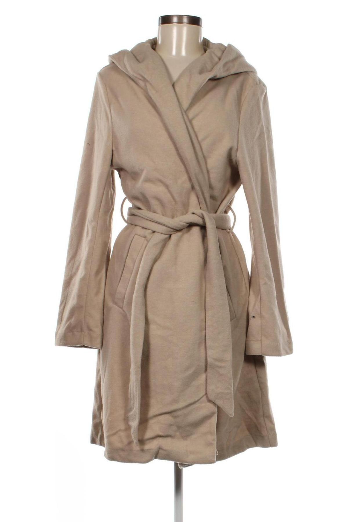 Дамско палто Fresh Made, Размер XL, Цвят Бежов, Цена 39,69 лв.