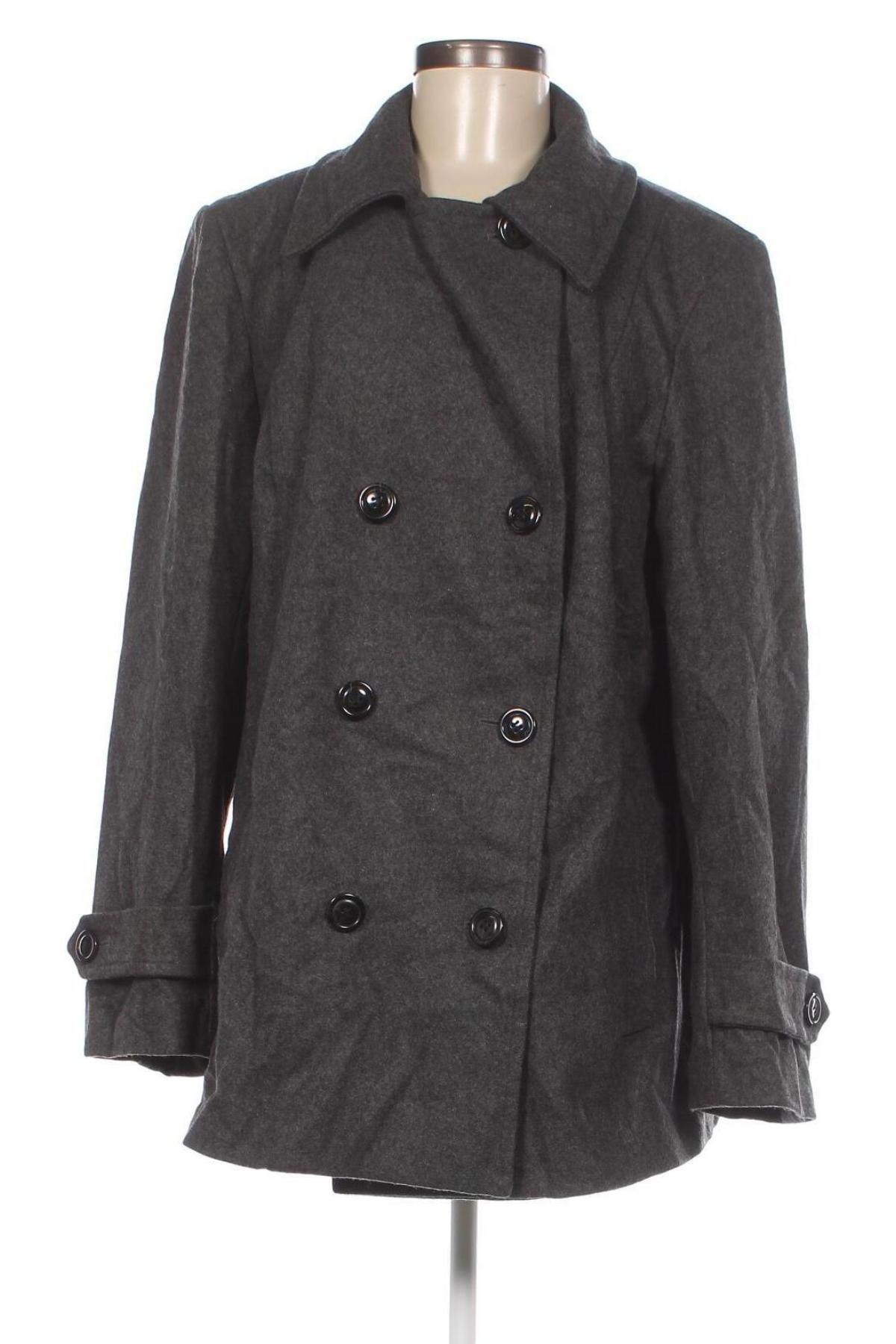 Γυναικείο παλτό Gallery, Μέγεθος XL, Χρώμα Γκρί, Τιμή 10,74 €