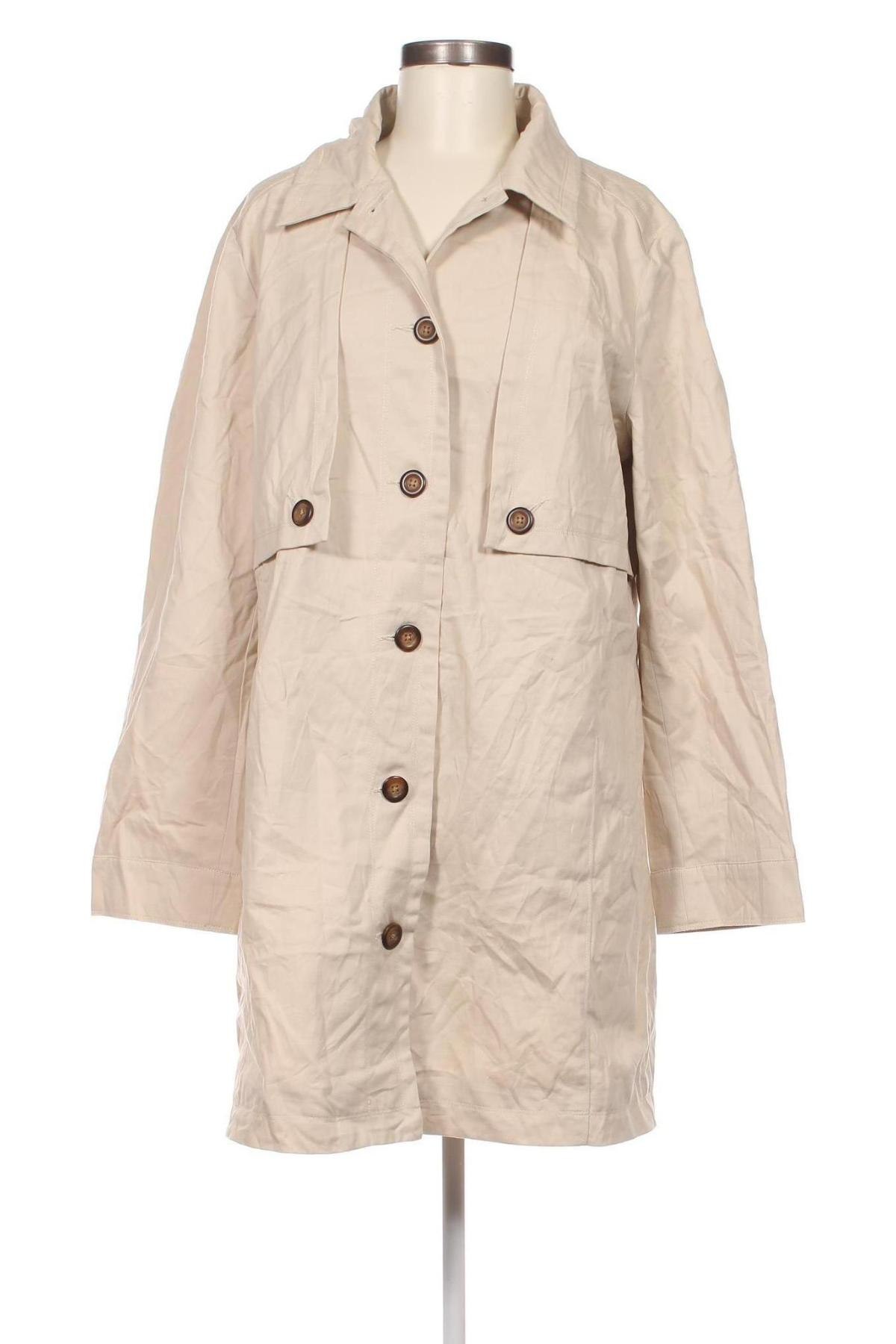 Дамско палто Garnet Hill, Размер L, Цвят Бежов, Цена 15,12 лв.