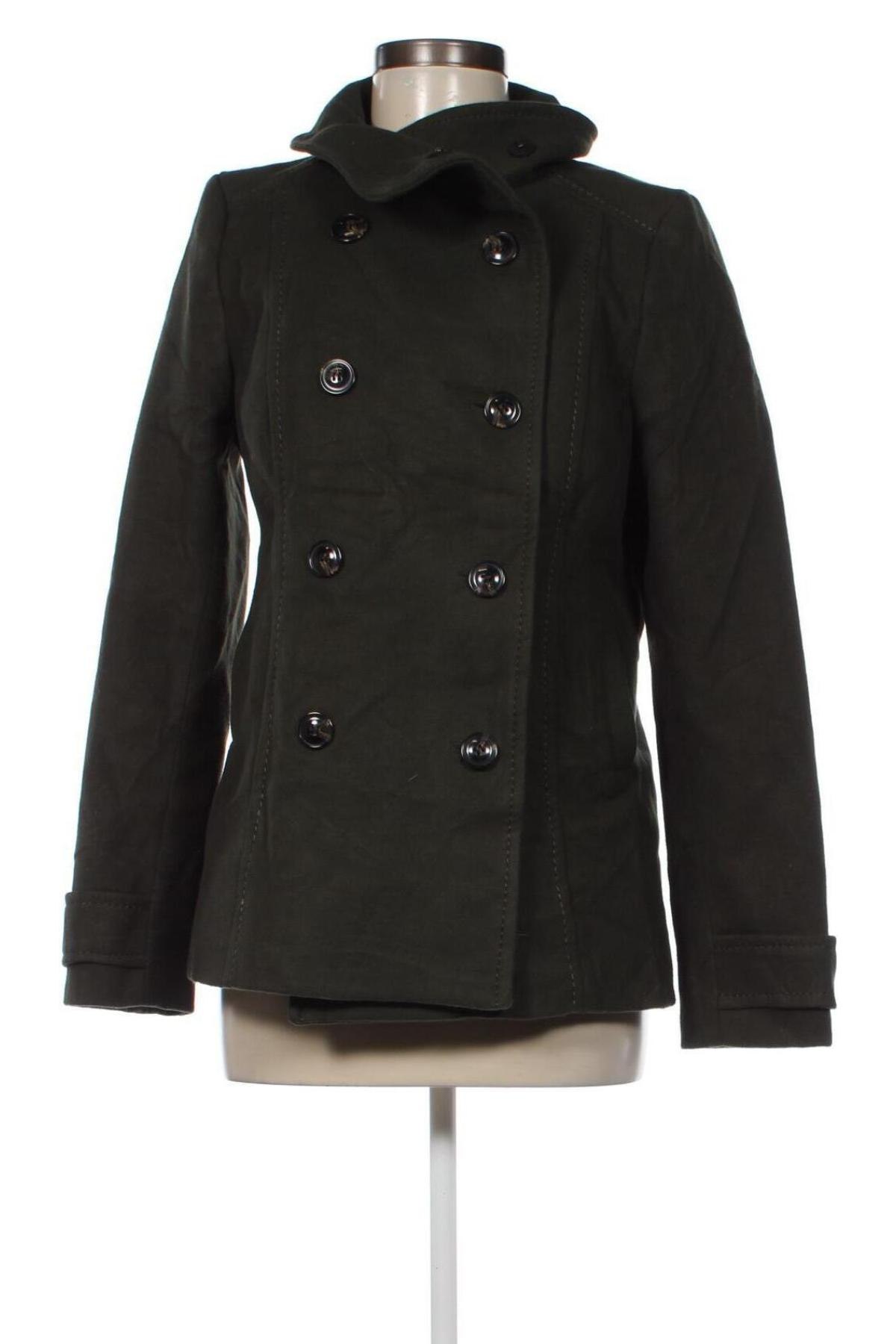 Palton de femei H&M, Mărime M, Culoare Verde, Preț 38,72 Lei