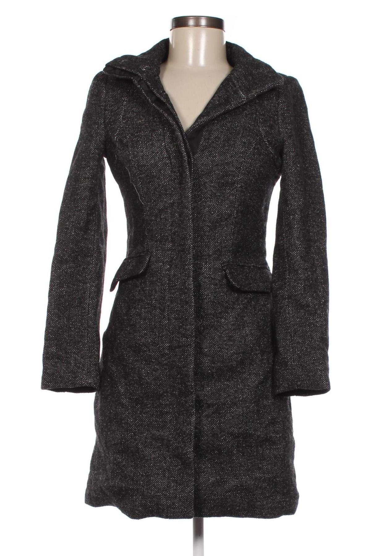 Palton de femei H&M, Mărime XS, Culoare Negru, Preț 158,39 Lei