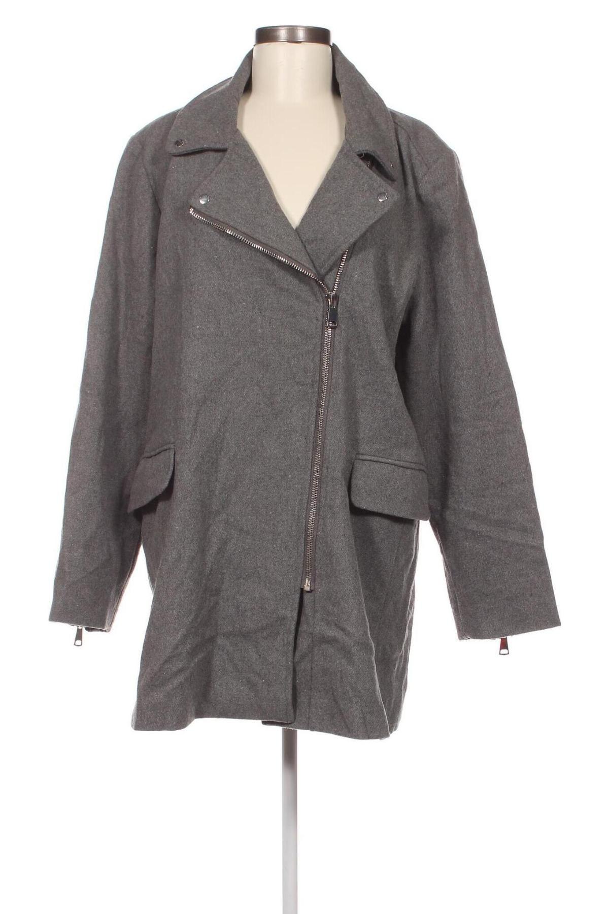 Γυναικείο παλτό Katies, Μέγεθος XXL, Χρώμα Γκρί, Τιμή 23,17 €