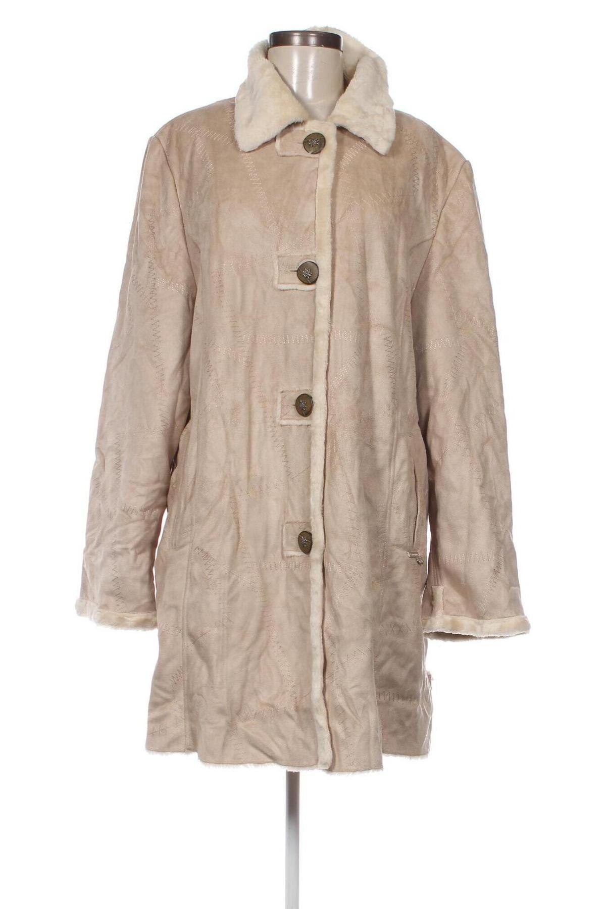 Γυναικείο παλτό Land Haus, Μέγεθος XL, Χρώμα  Μπέζ, Τιμή 23,17 €