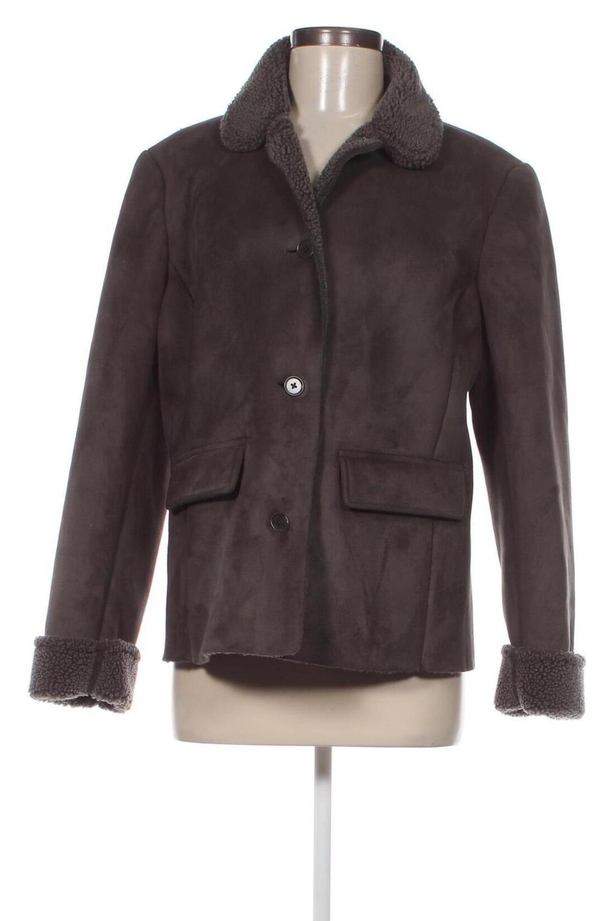 Γυναικείο παλτό Land's End, Μέγεθος M, Χρώμα Γκρί, Τιμή 12,56 €