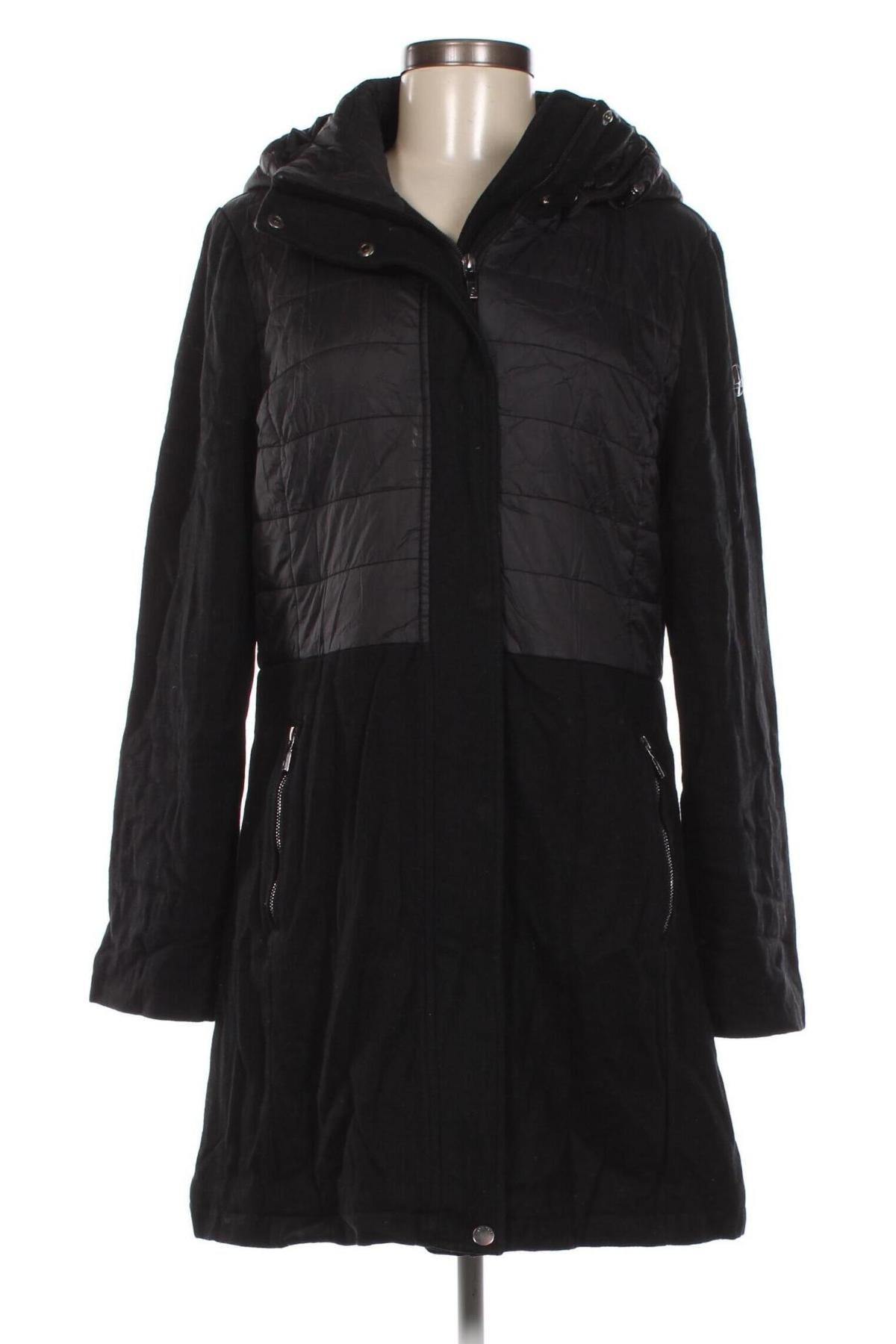 Дамско палто Luhta, Размер M, Цвят Черен, Цена 44,80 лв.
