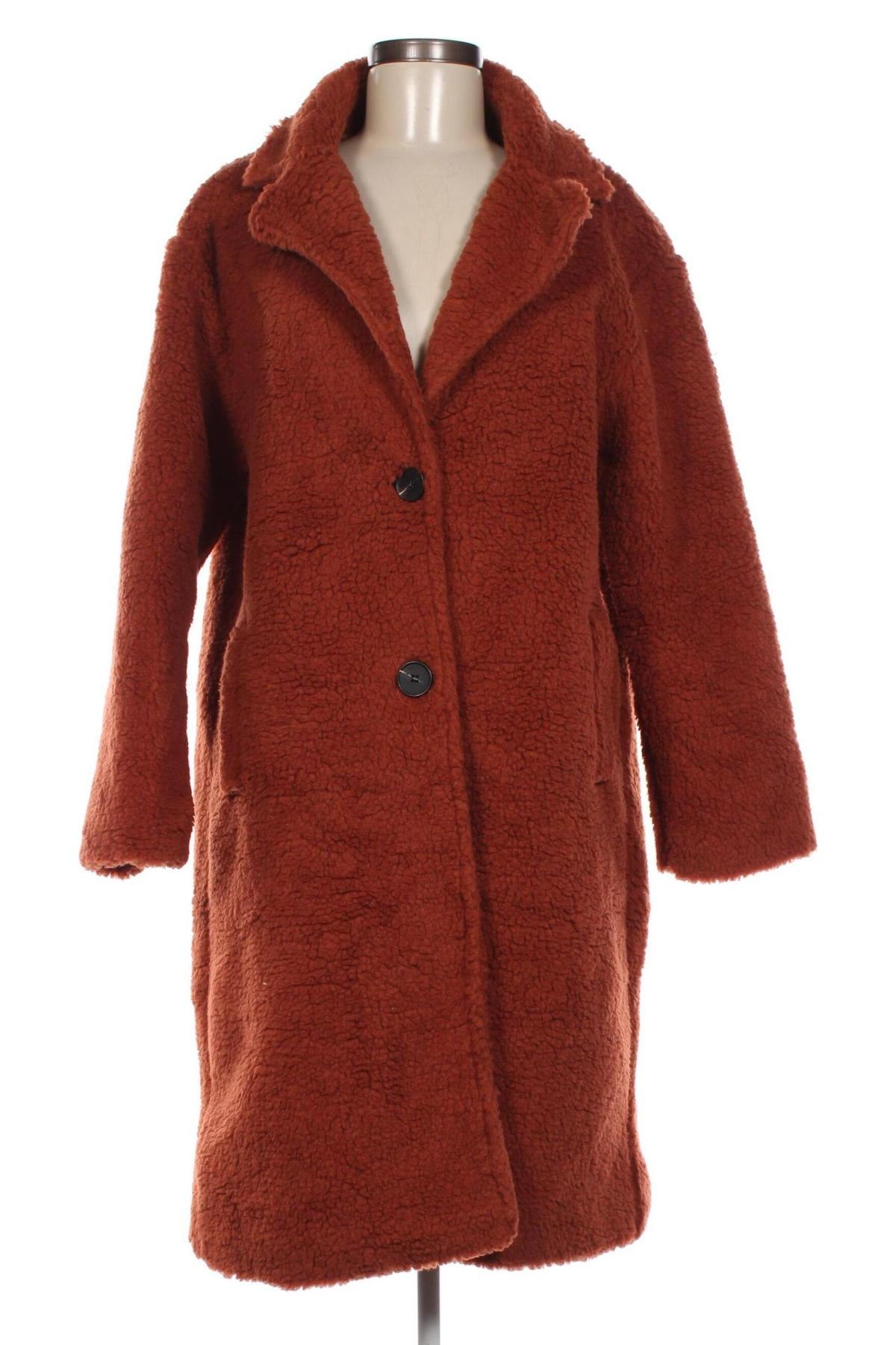 Dámský kabát  Made In Italy, Velikost M, Barva Hnědá, Cena  290,00 Kč