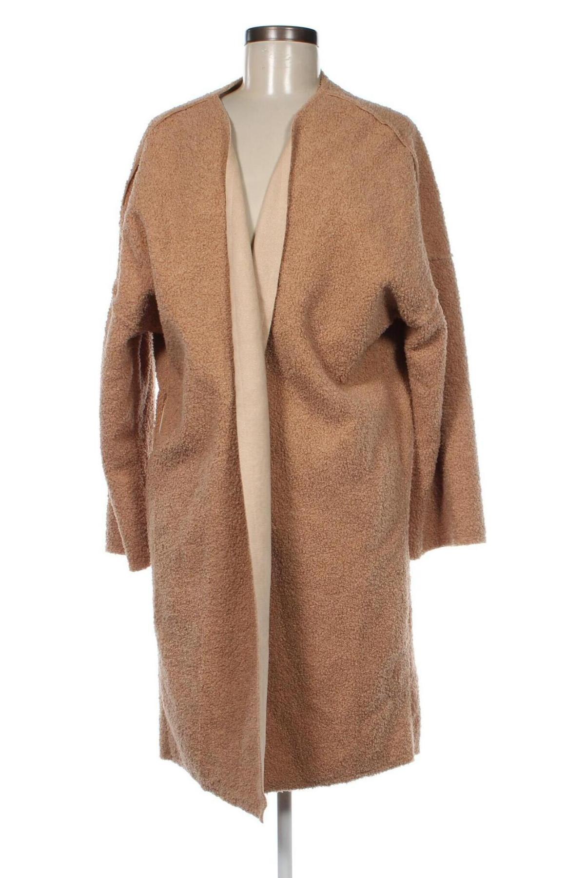 Дамско палто Miss Valley, Размер M, Цвят Бежов, Цена 15,36 лв.