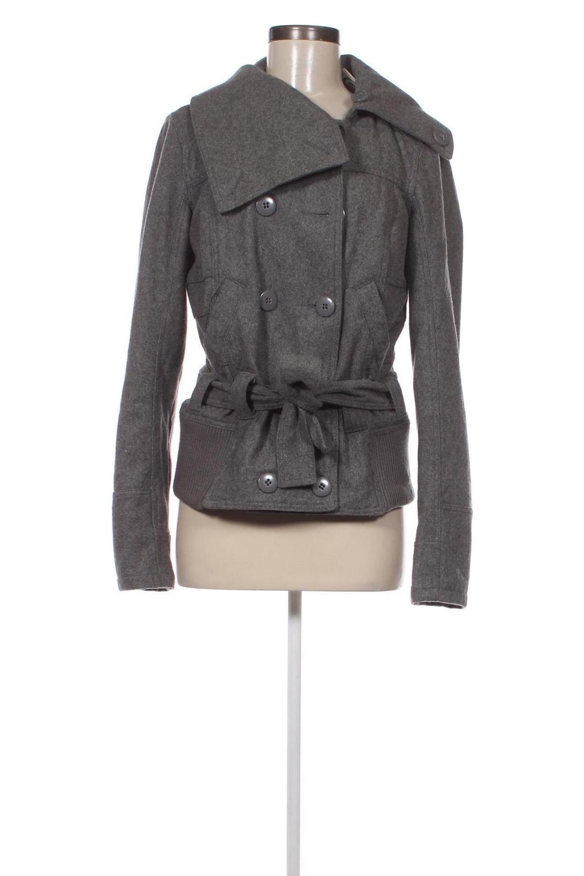 Γυναικείο παλτό ONLY, Μέγεθος L, Χρώμα Γκρί, Τιμή 12,06 €