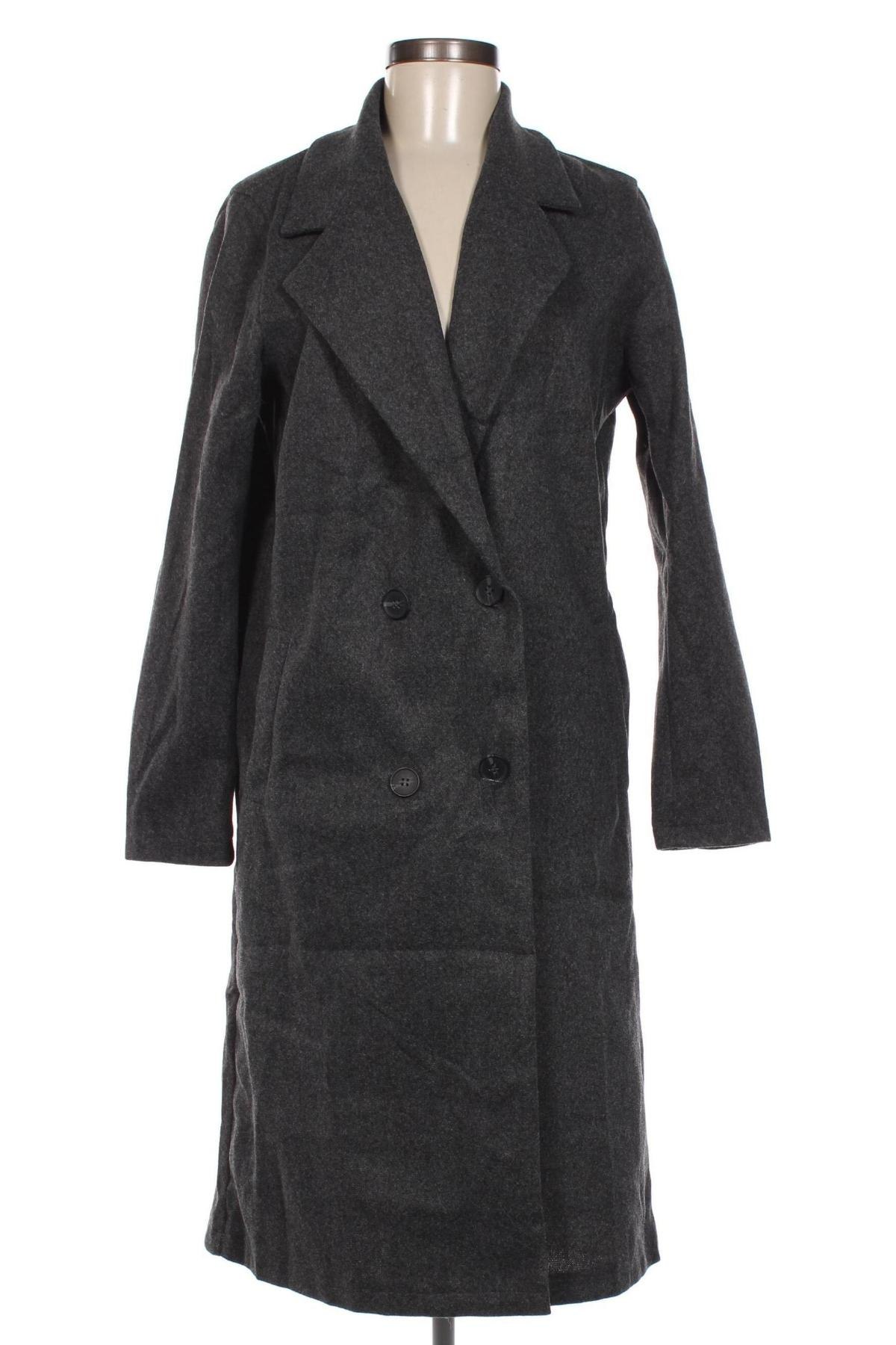 Palton de femei SHEIN, Mărime XS, Culoare Gri, Preț 46,32 Lei