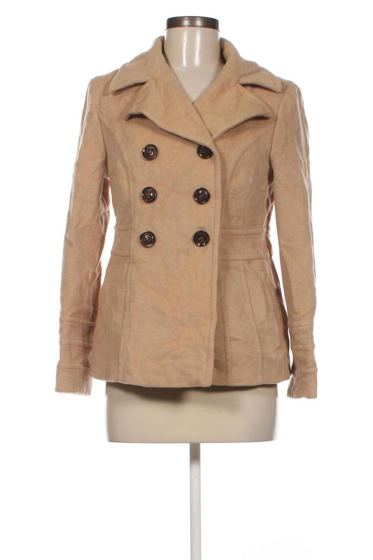 Γυναικείο παλτό St. John's Bay, Μέγεθος S, Χρώμα  Μπέζ, Τιμή 23,17 €