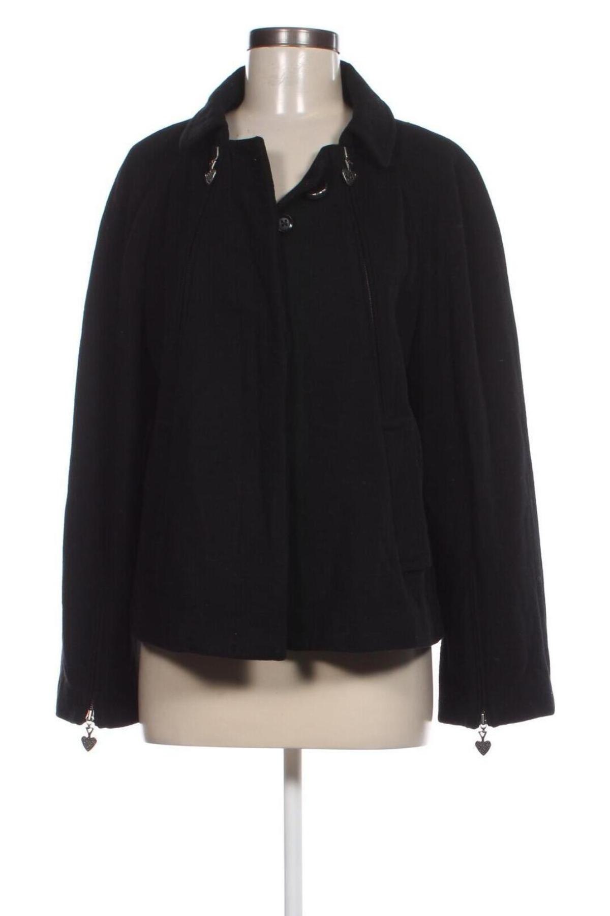 Γυναικείο παλτό Tiffi, Μέγεθος L, Χρώμα Μαύρο, Τιμή 23,94 €