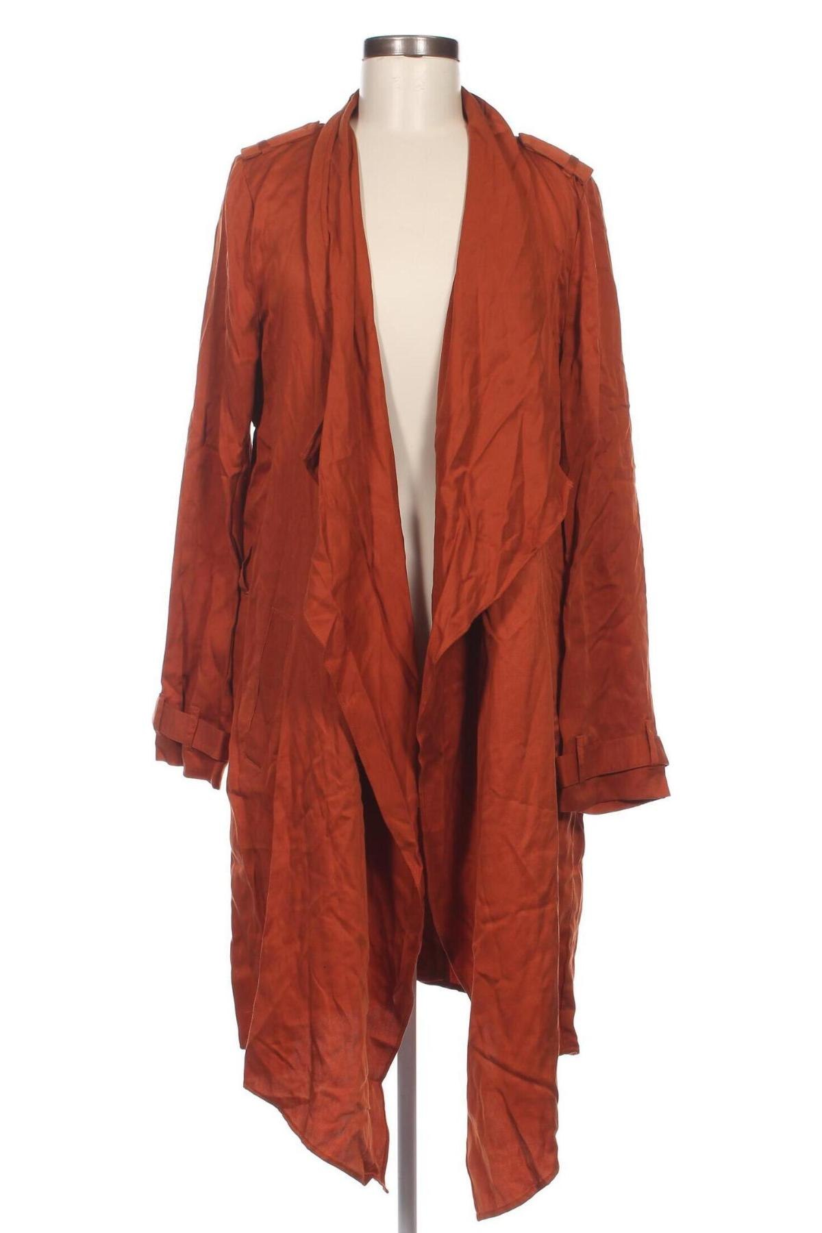 Γυναικείο παλτό Tom Tailor, Μέγεθος M, Χρώμα Πορτοκαλί, Τιμή 16,55 €
