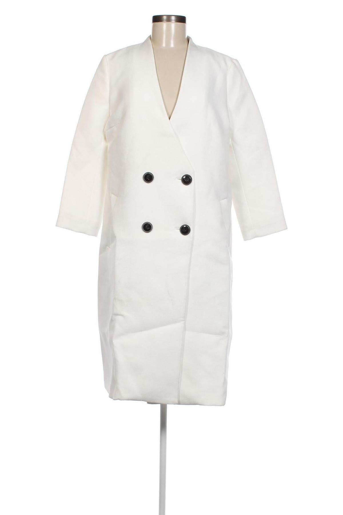 Γυναικείο παλτό Vero Moda, Μέγεθος XL, Χρώμα Λευκό, Τιμή 56,19 €