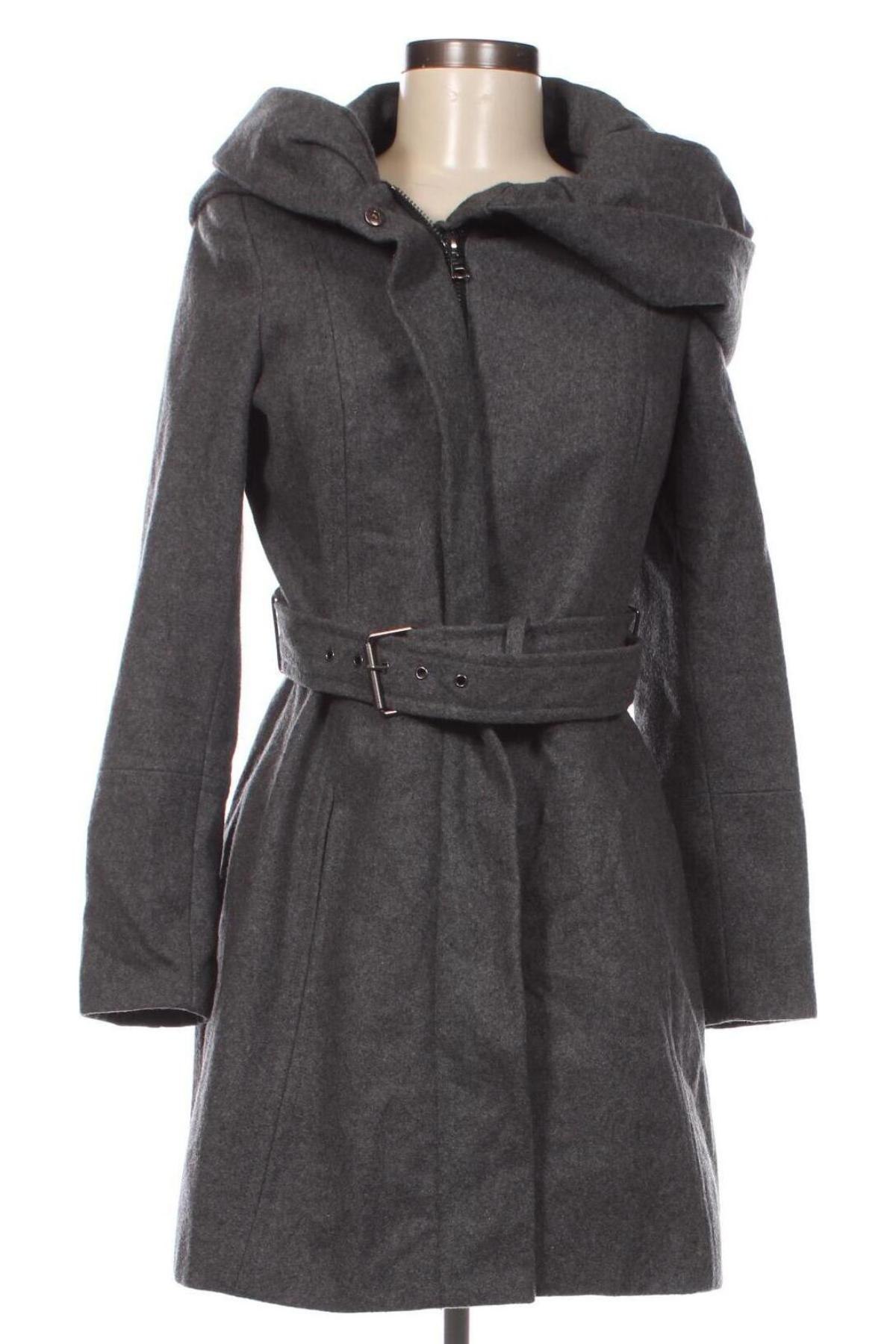 Дамско палто Zara, Размер M, Цвят Сив, Цена 49,00 лв.