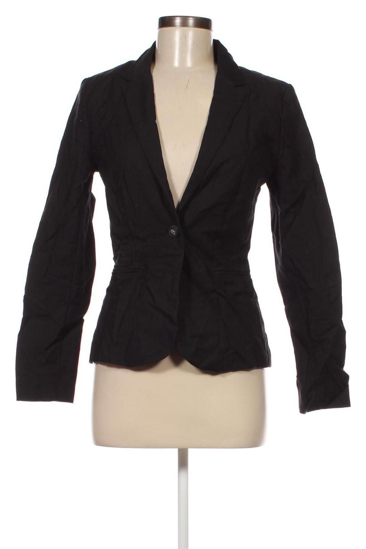 Γυναικείο σακάκι K. Woman, Μέγεθος M, Χρώμα Μαύρο, Τιμή 4,08 €