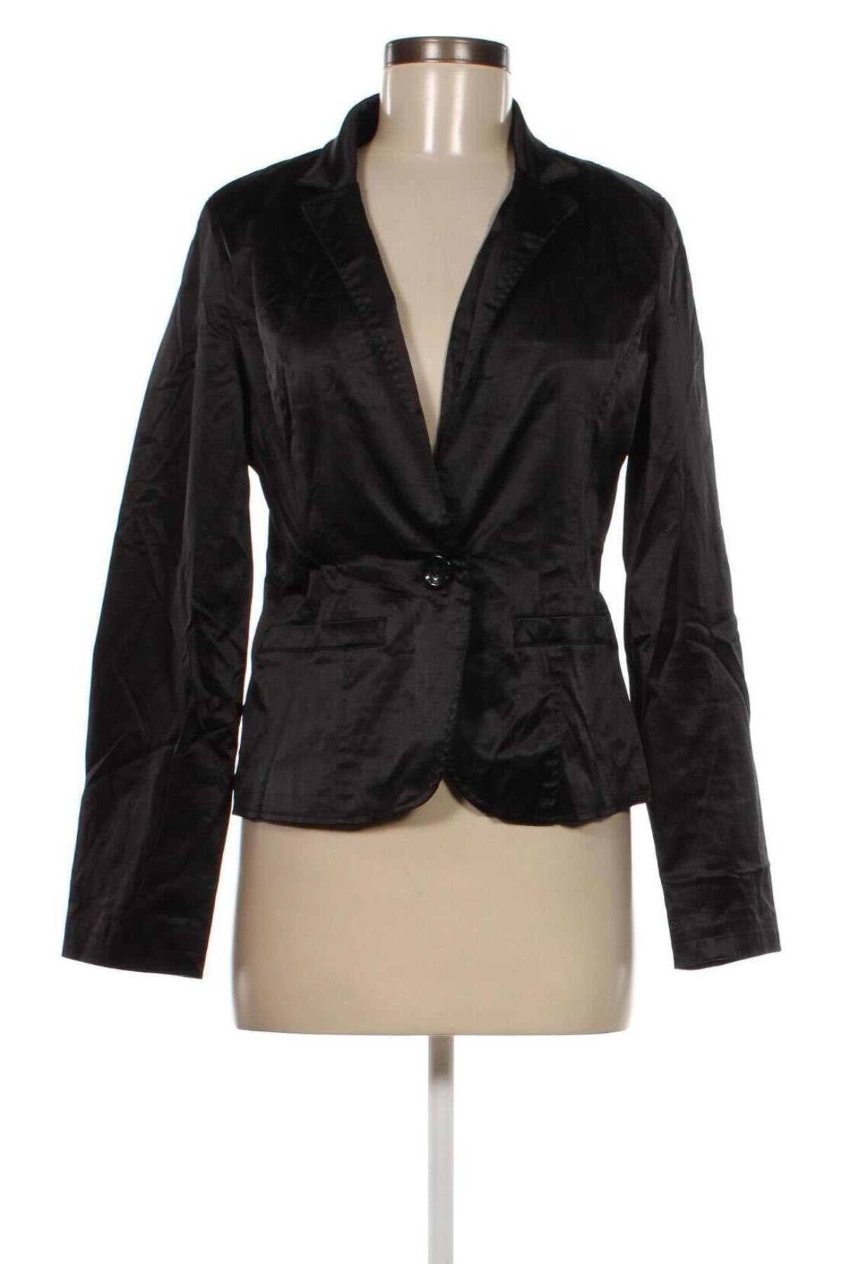 Γυναικείο σακάκι Mim, Μέγεθος L, Χρώμα Μαύρο, Τιμή 27,22 €