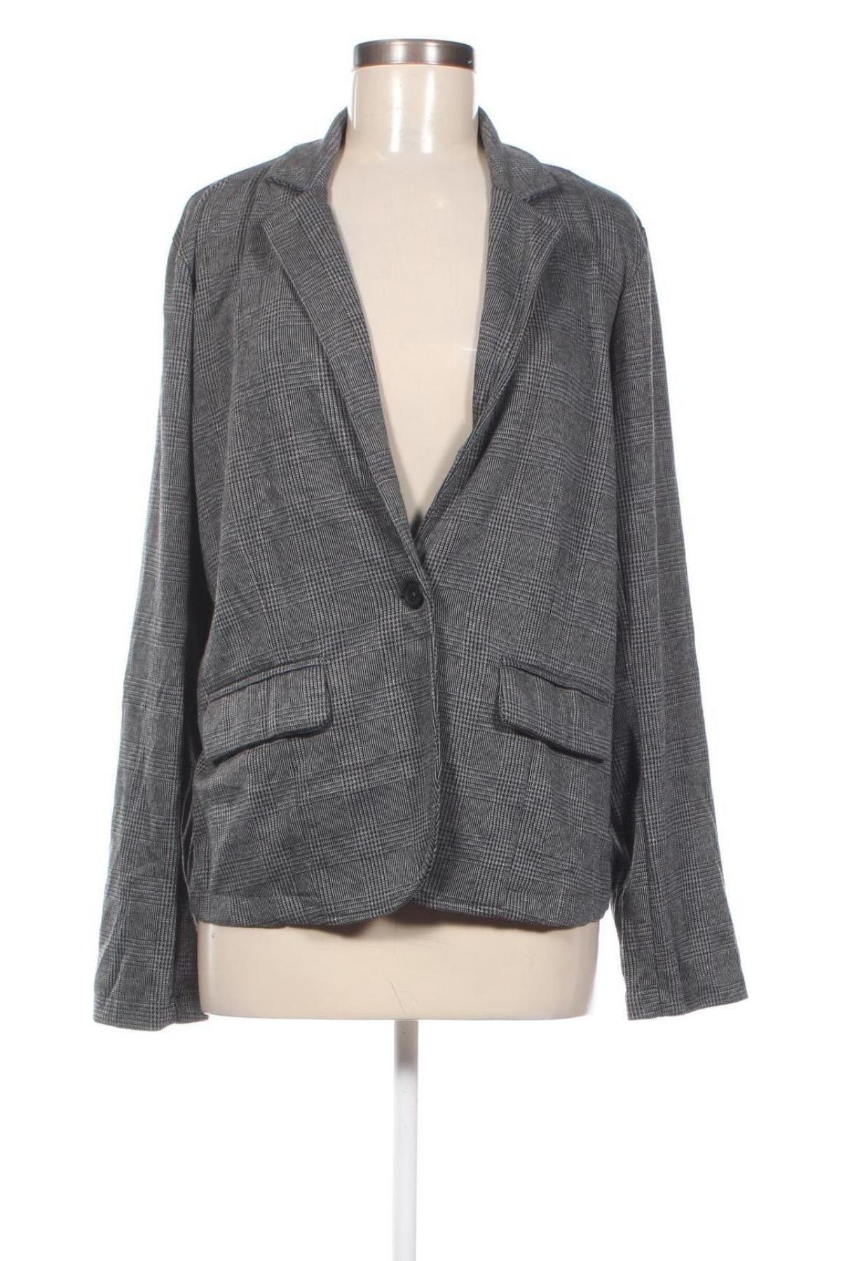 Γυναικείο σακάκι Multiblu, Μέγεθος L, Χρώμα Γκρί, Τιμή 4,63 €