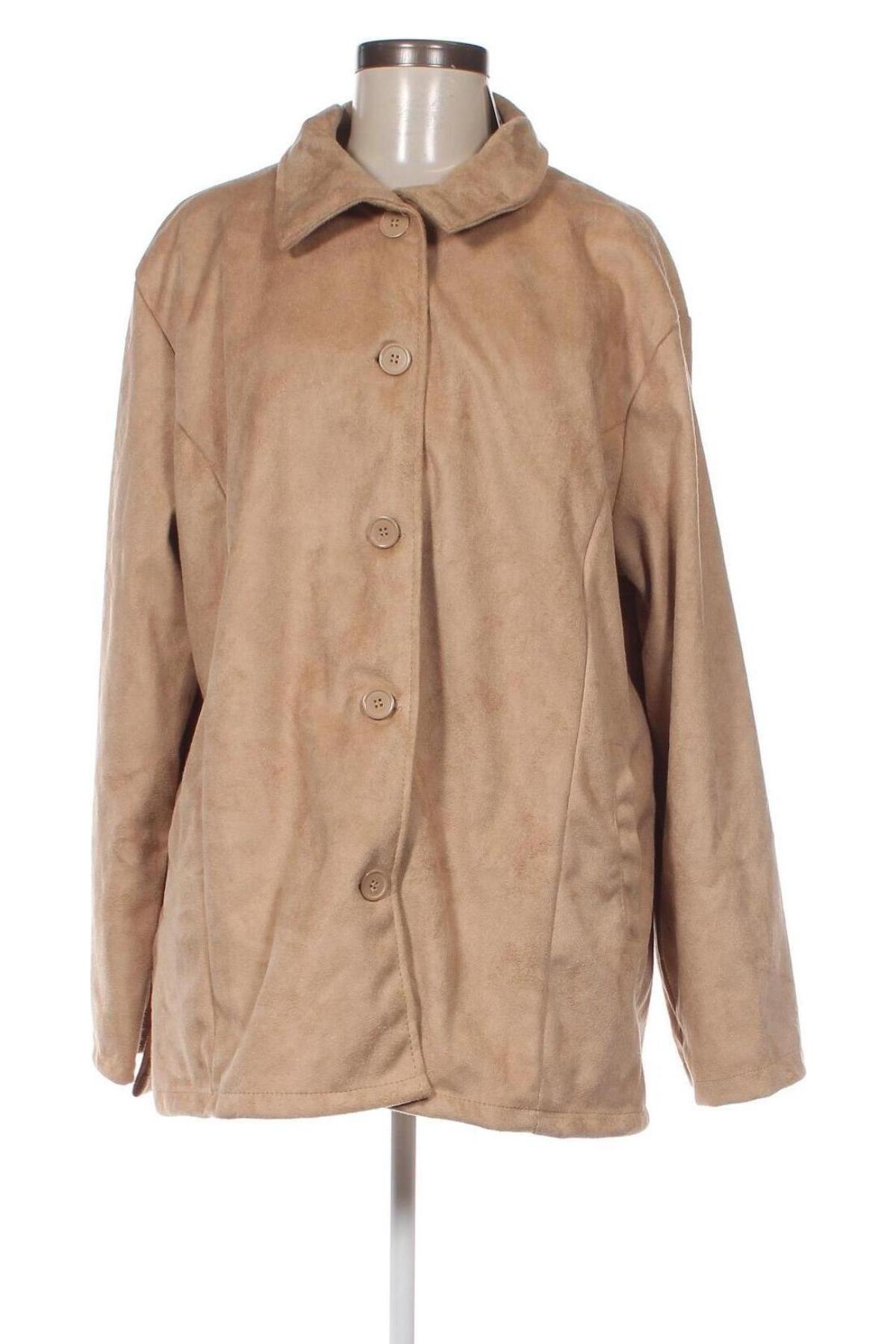 Dámska bunda , Veľkosť XL, Farba Béžová, Cena  2,45 €
