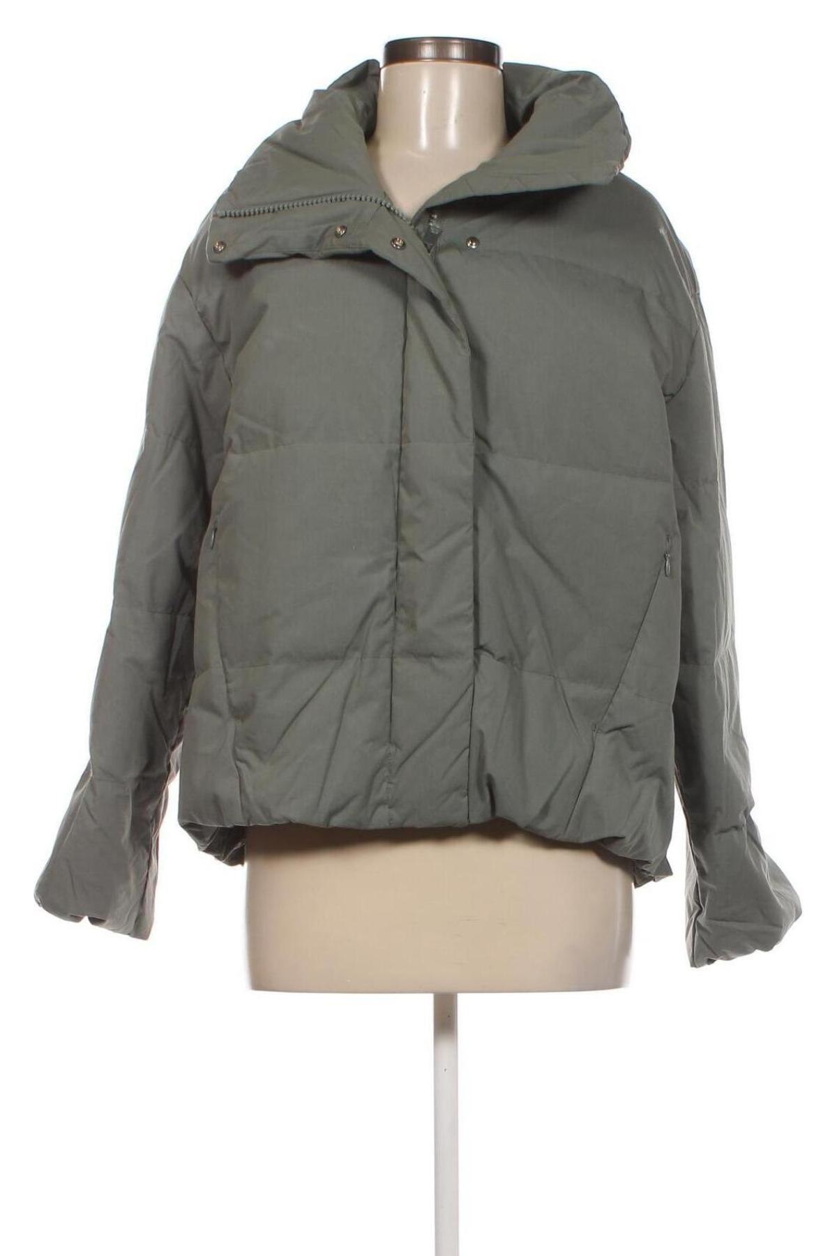 Γυναικείο μπουφάν H&M, Μέγεθος XS, Χρώμα Πράσινο, Τιμή 17,26 €