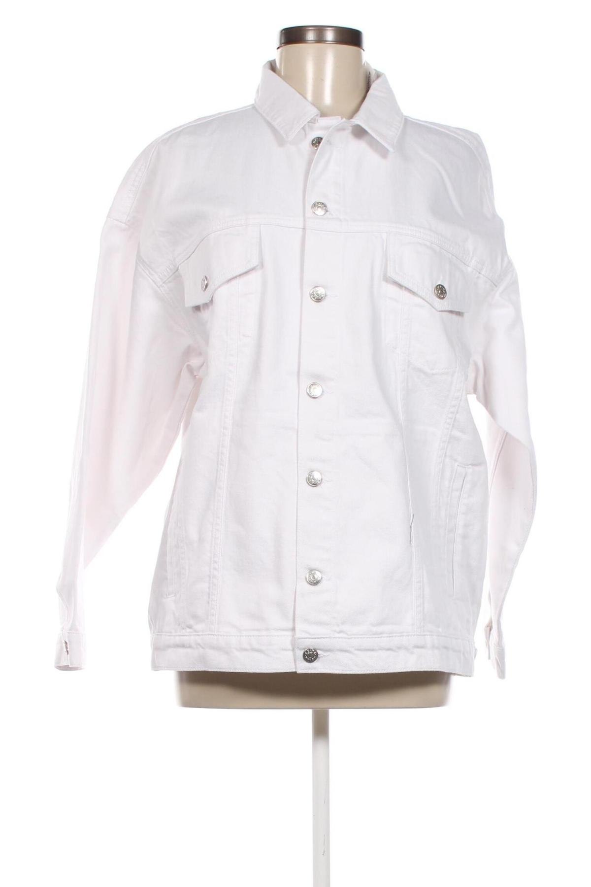 Γυναικείο μπουφάν NA-KD, Μέγεθος S, Χρώμα Λευκό, Τιμή 52,58 €