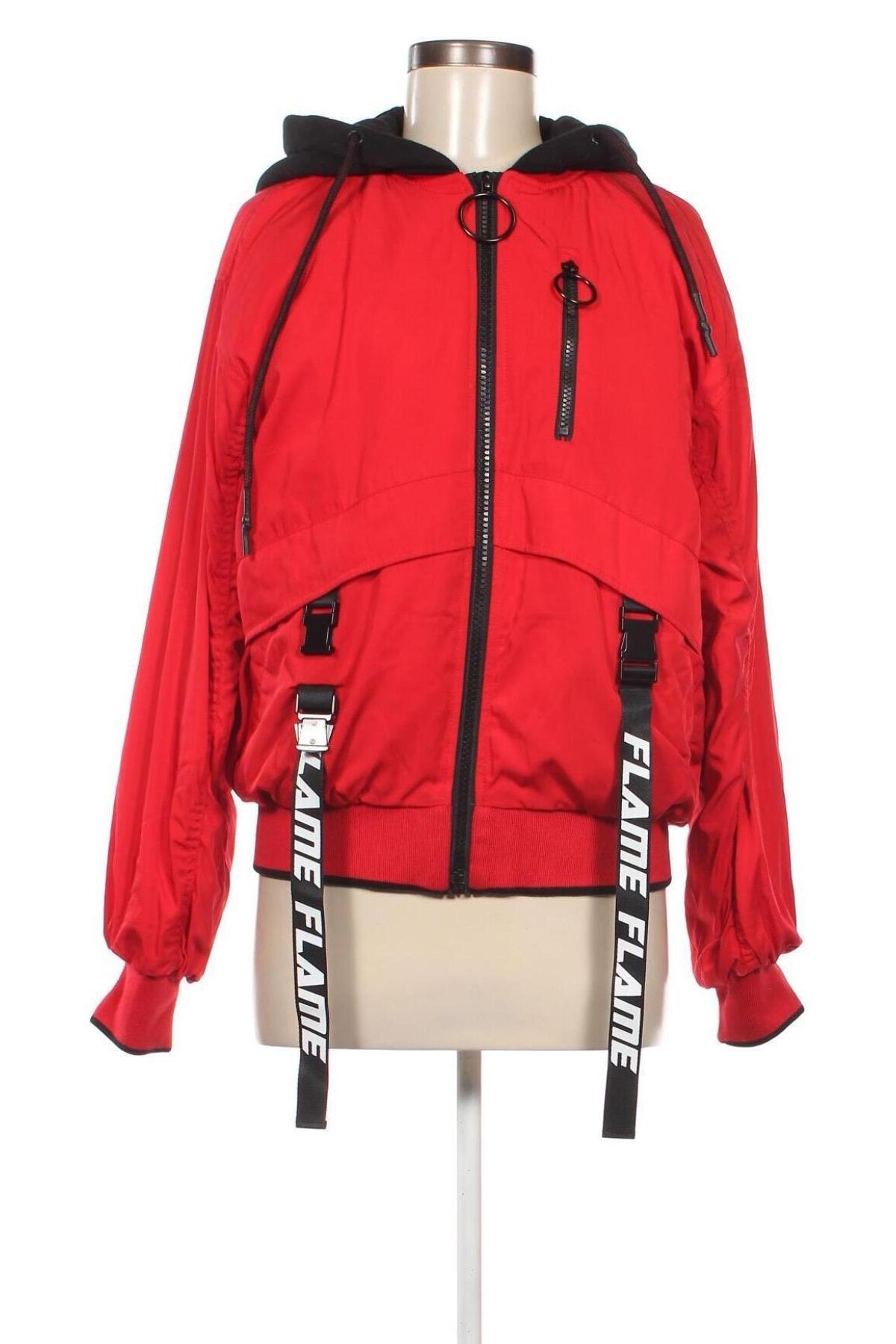 Γυναικείο μπουφάν ONLY, Μέγεθος XS, Χρώμα Κόκκινο, Τιμή 14,79 €