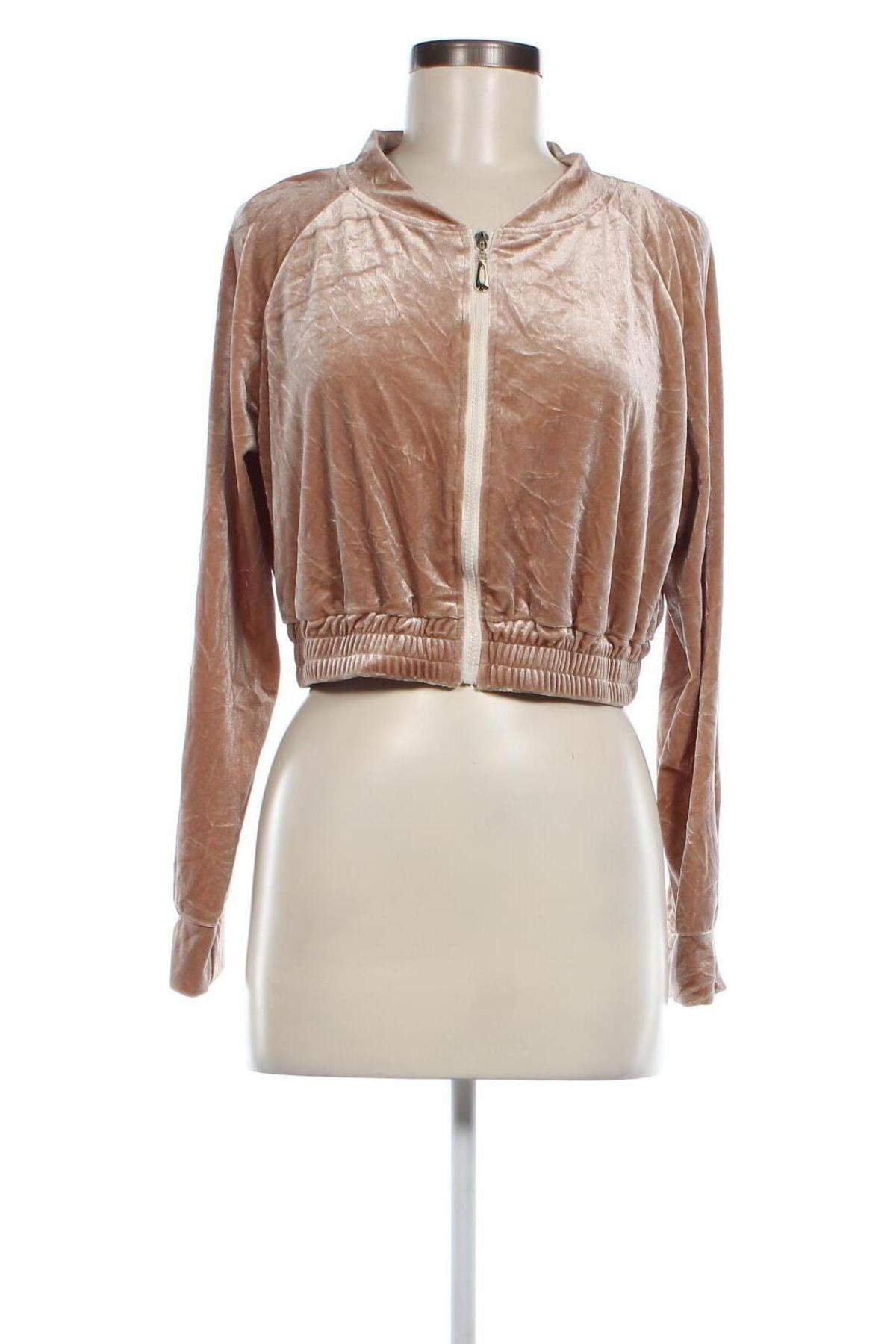 Γυναικείο μπουφάν SHEIN, Μέγεθος XL, Χρώμα  Μπέζ, Τιμή 4,45 €