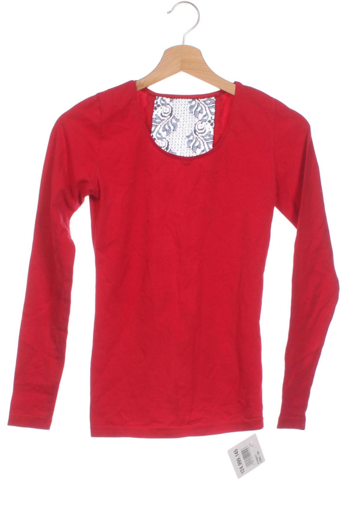 Kinder Shirt, Größe 10-11y/ 146-152 cm, Farbe Rot, Preis 3,68 €