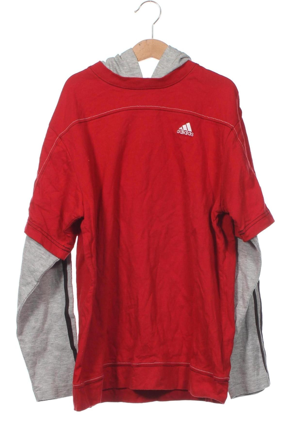 Bluză pentru copii Adidas, Mărime 13-14y/ 164-168 cm, Culoare Roșu, Preț 25,51 Lei