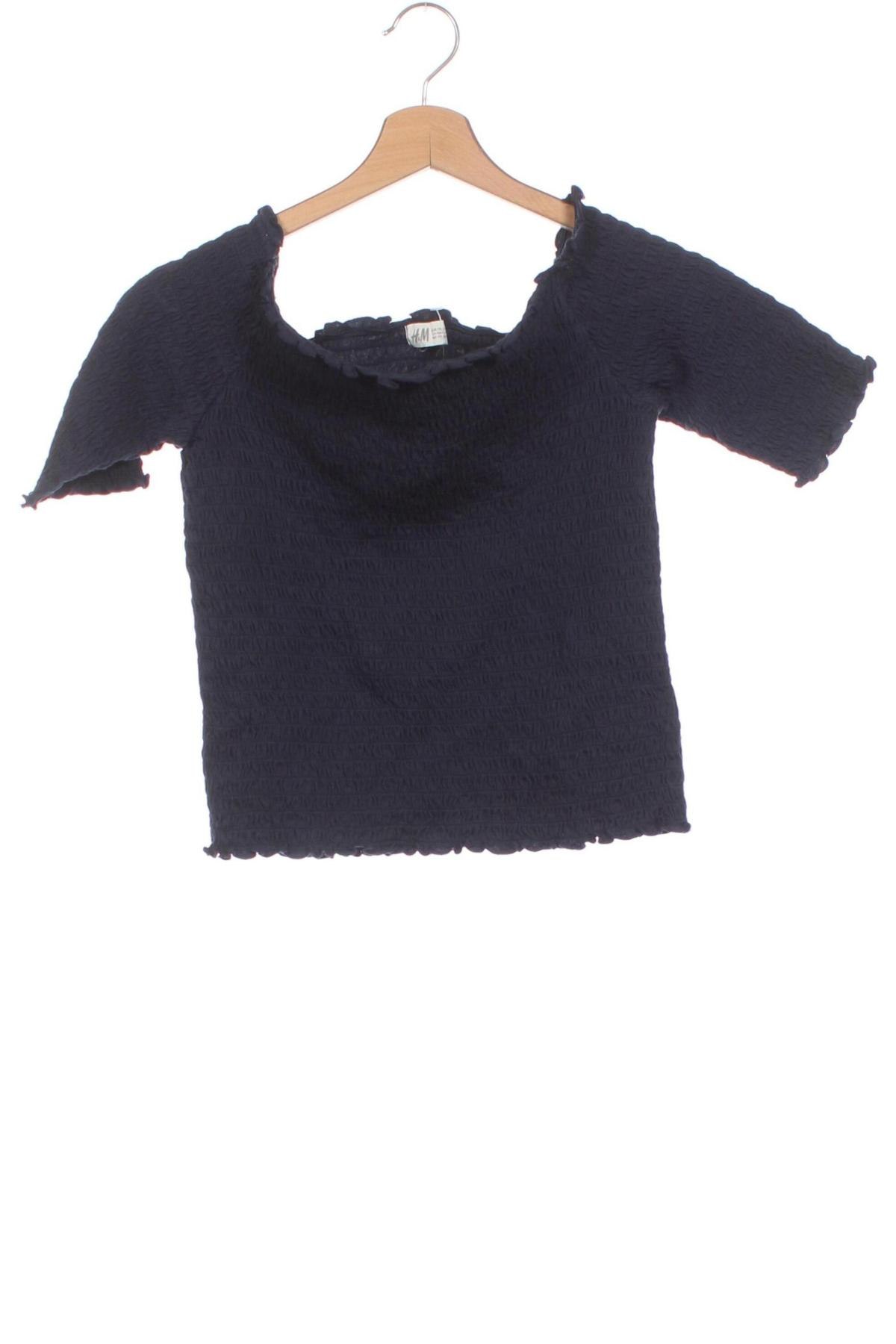 Kinder Shirt H&M, Größe 14-15y/ 168-170 cm, Farbe Blau, Preis € 4,52