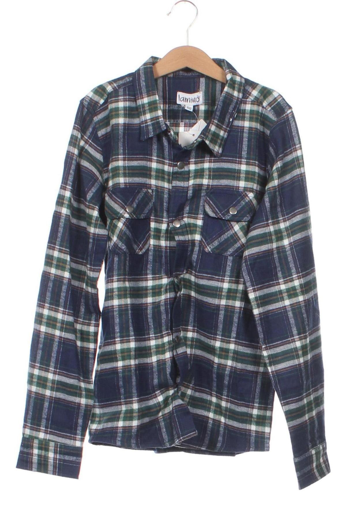 Kinder Shirt Lamino, Größe 10-11y/ 146-152 cm, Farbe Mehrfarbig, Preis 7,24 €