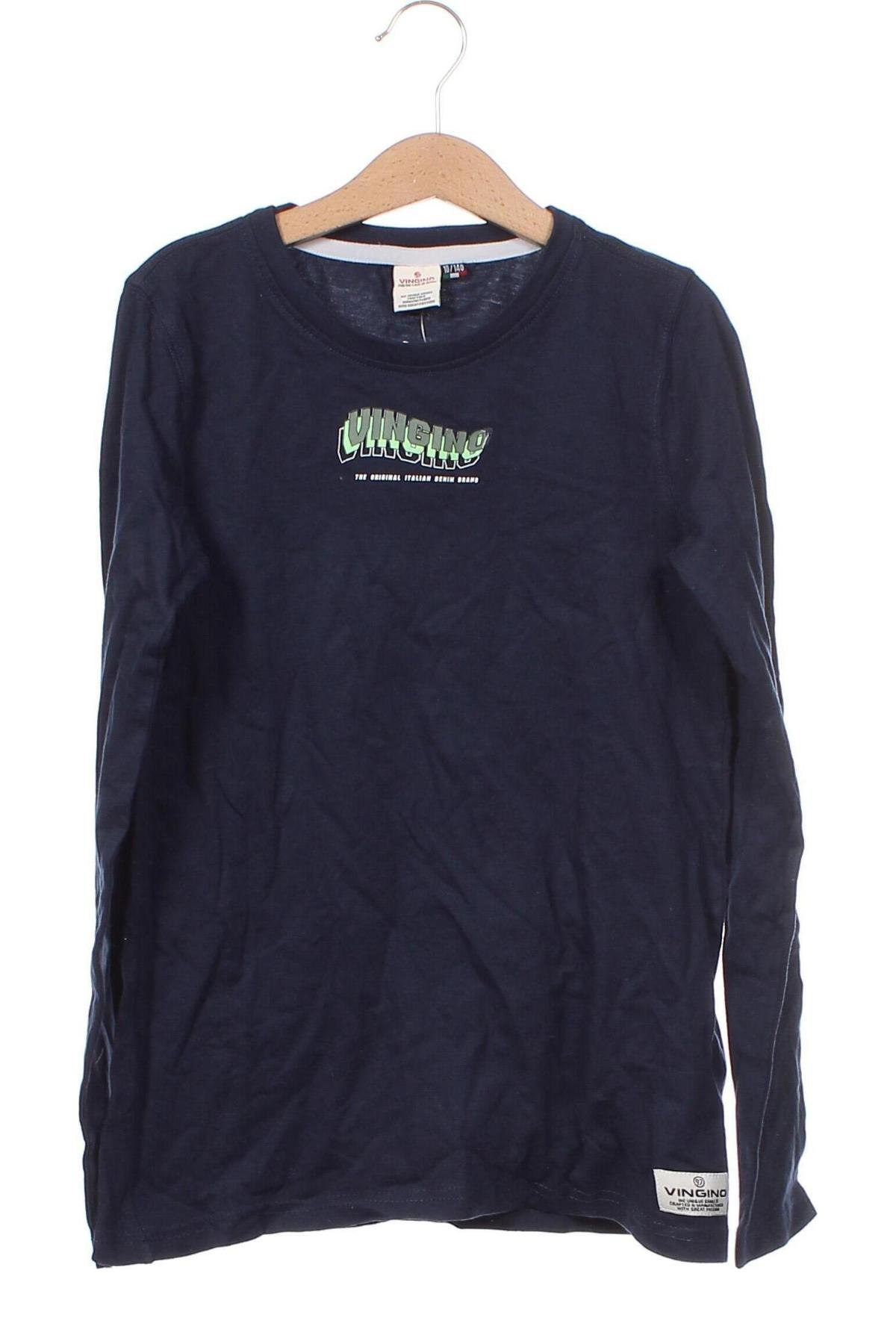 Kinder Shirt Vingino, Größe 9-10y/ 140-146 cm, Farbe Blau, Preis 9,19 €