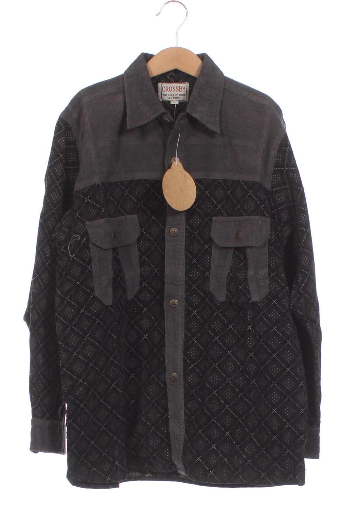 Παιδικό πουκάμισο, Μέγεθος 9-10y/ 140-146 εκ., Χρώμα Μαύρο, Τιμή 4,63 €